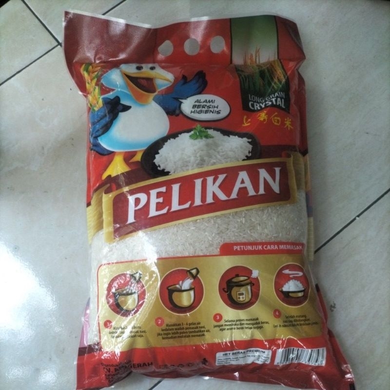 

BERAS PELIKAN 5KG PREMIUM