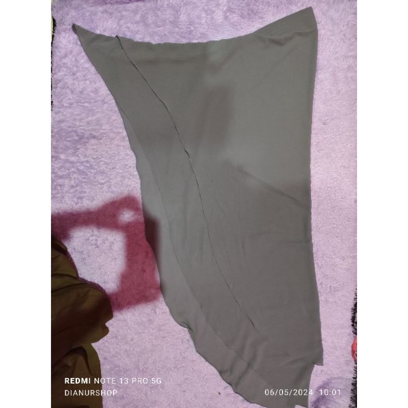 Jilbab Khimar Syar'i Jumbo Pet Antem 2 Layer