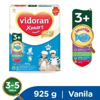 Vidoran Xmart 3+ vanilla 925 gram / Vidoran xmart 3+ Madu 925 gram