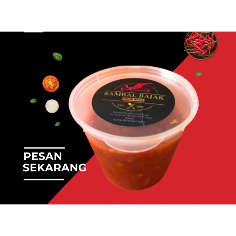 

sambel bajak kemasan 100gram