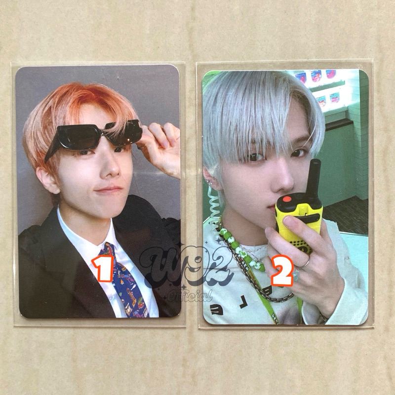 Jisung NCT Photocard Official