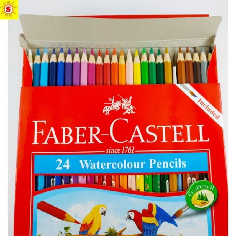 

Pensil Warna 24 Warna Faber - Castell WaterColour