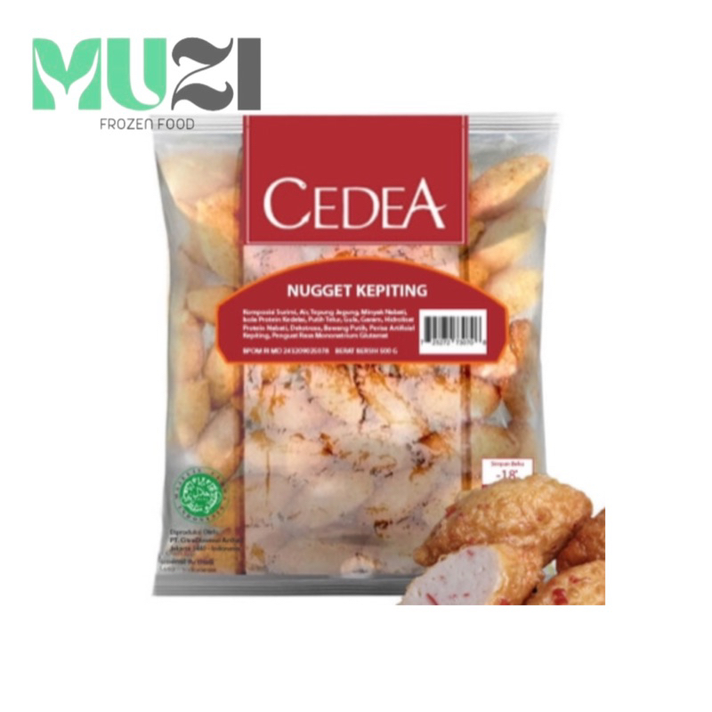 

CEDEA NUGGET KEPITING 500 GR