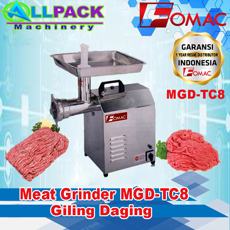 Meat Grinder penggiling daging / mesin giling daging MGD-TC8 Fomac