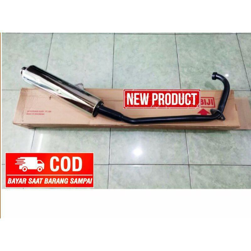 Knalpot standar satria fu  Knalpot standar CKD Suzuki Satria Fu Knalpot original satriya fu