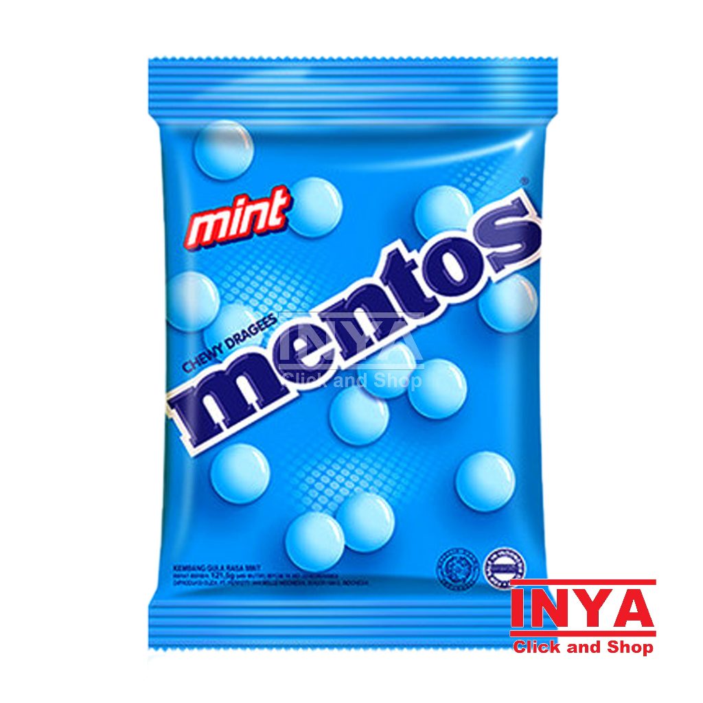 

Permen Mentos Kembang Gula Rasa Mint 135 gr isi 50 butir - Permen Wangi