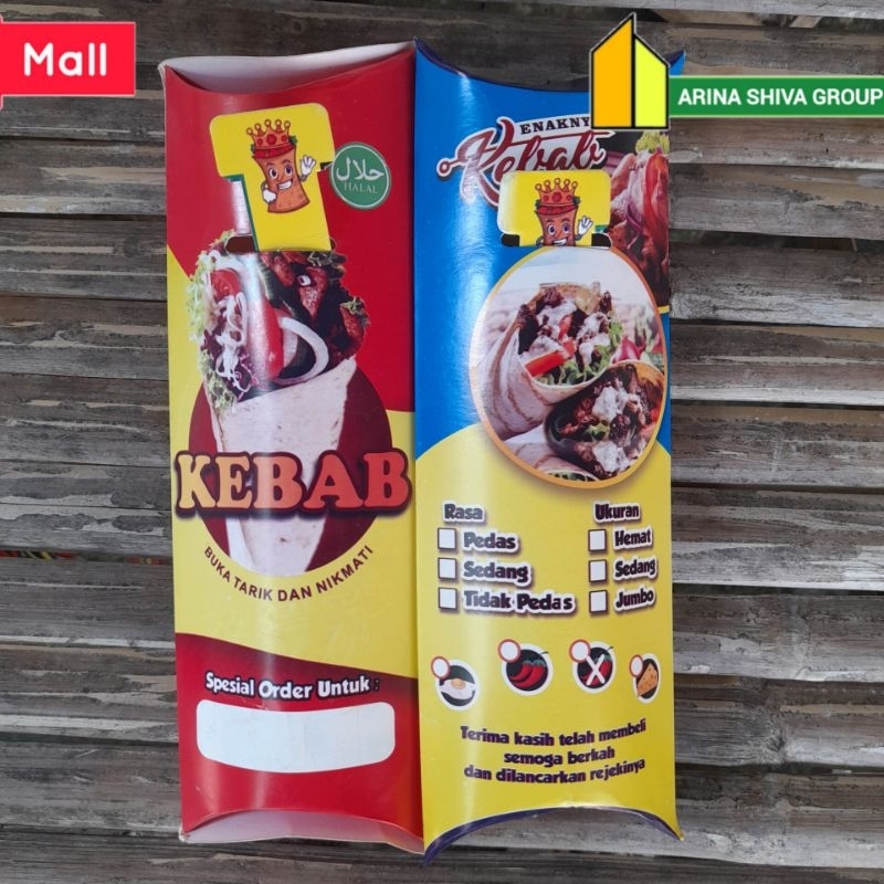 

100 LEMBAR KERTAS KEBAB TARIKAN IVORI PUTIH UKURAN 24 × 9,2 CM HIGH QUALITY TEBAL PRODUK TERBARU | KOTAK KEBAB KEKINIAN | DUS KEBAB VIRAL TIKTOK | KEMASAN KEBAB | BOX KEBAB 100 PCS MURAH | TOKO KEBAB OFFICIAL | ARINA SHIVA GROUP 155