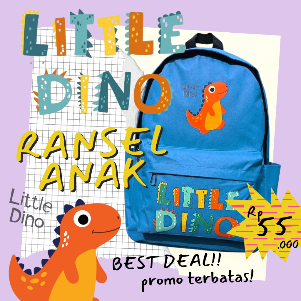 Obral Tas Sekolah SD SMP Polos Murah