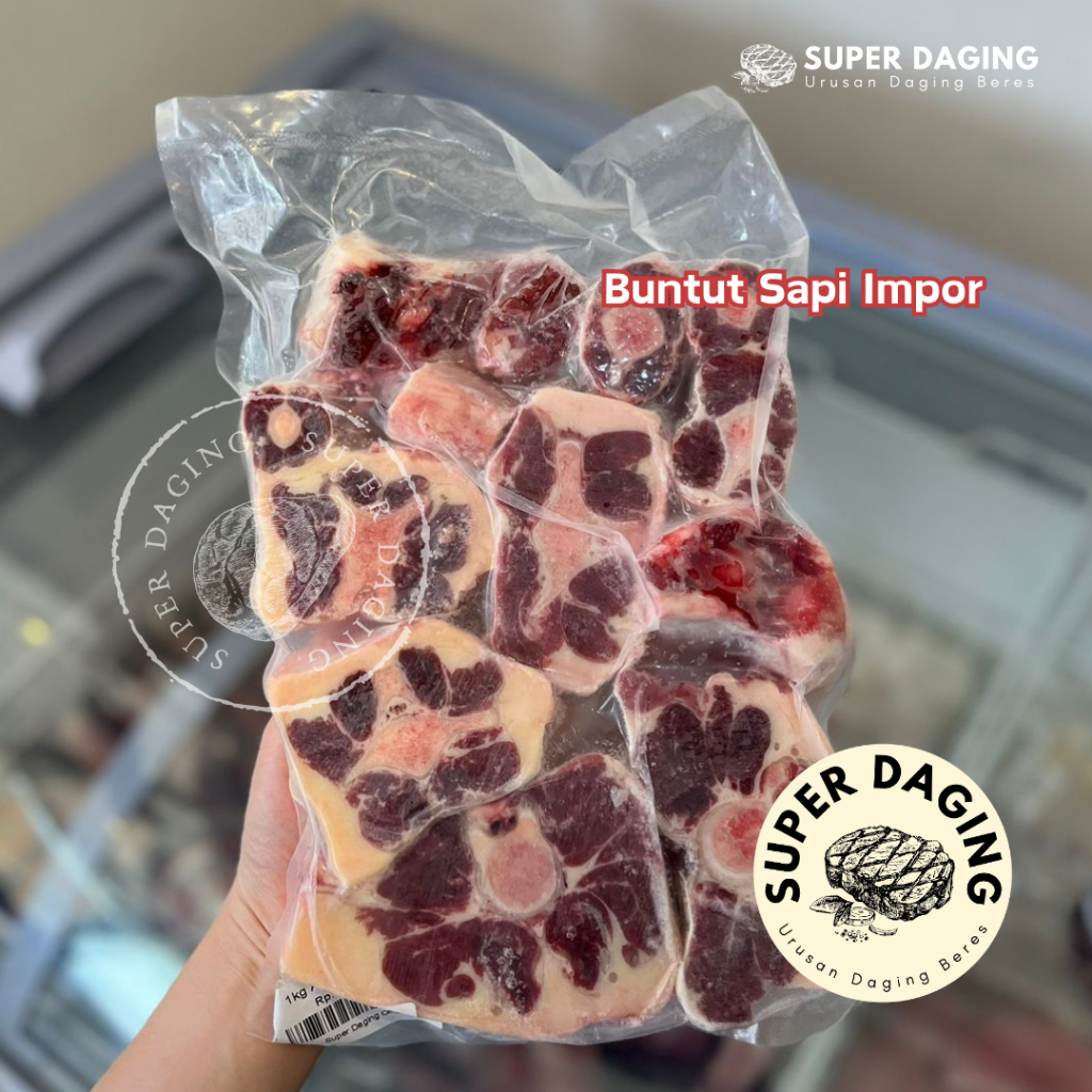 SUPER DAGING Buntut Sapi Impor Australian Beef Oxtail 1kg