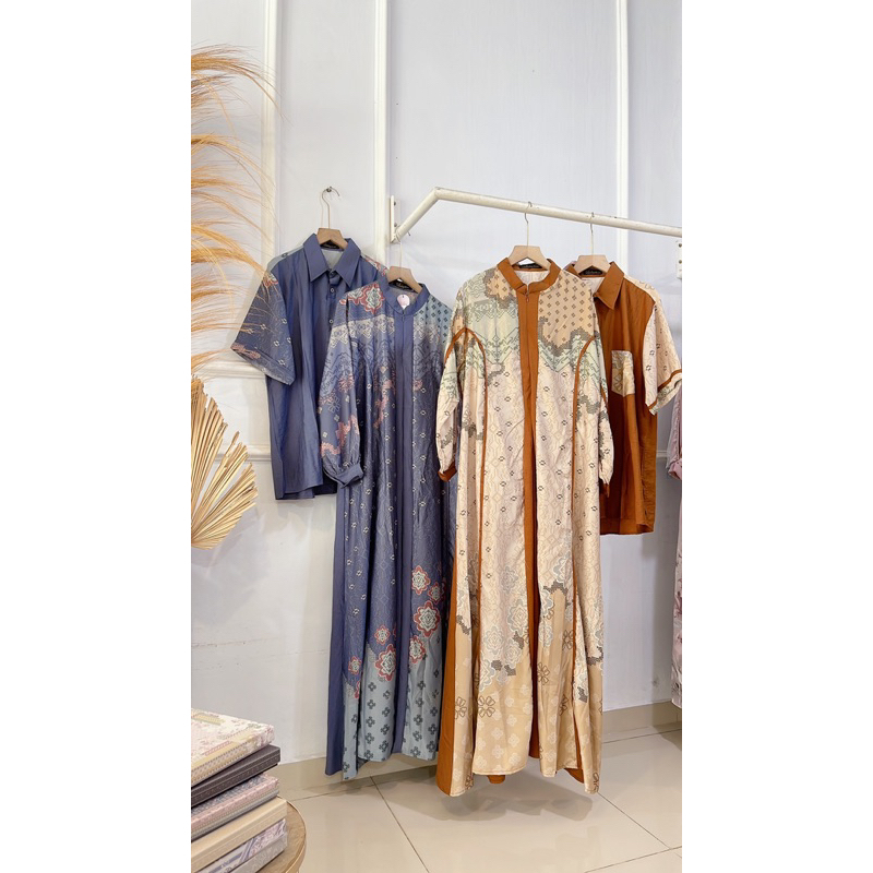 SARIMBIT/COUPLE  SET MOTIF/ BAJU SERAGAM KELUARGA