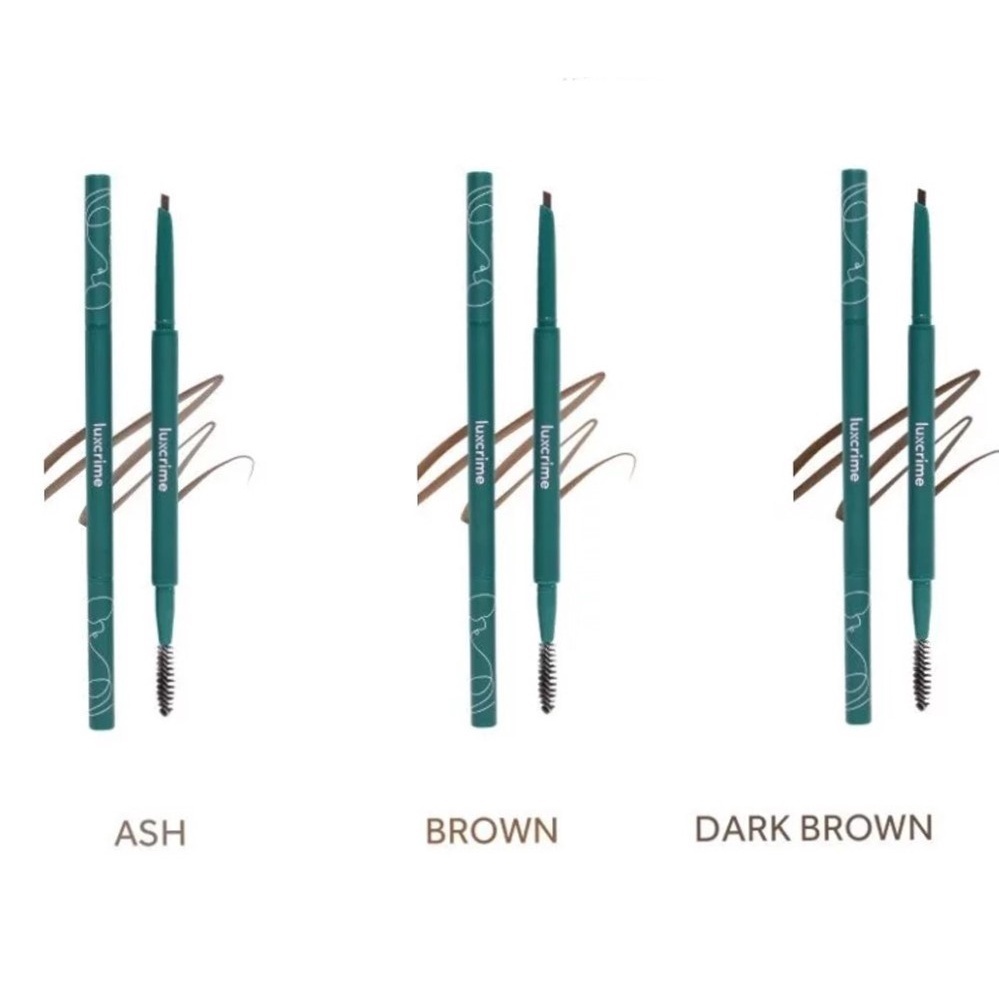 Luxcrime Slim Triangle Precision Brow Pencil Brown