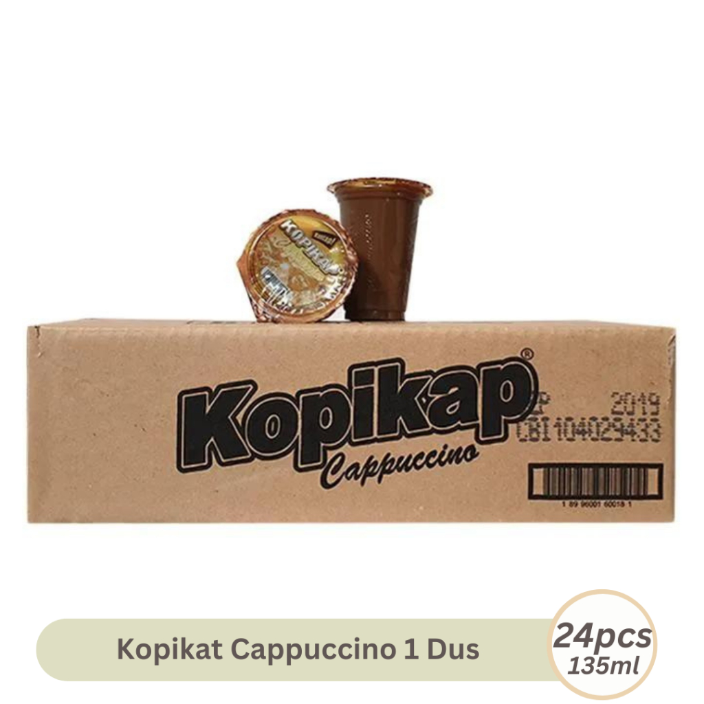 

Kopikap Cappuccino 1 Dus isi 24pcs 135ml Kopi Cup Siap Minum