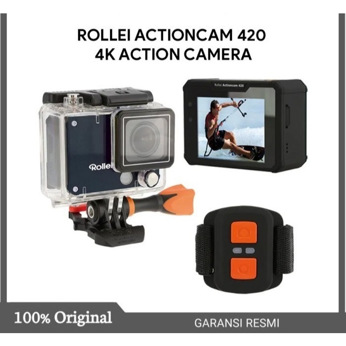 Kamera Rollei ActionCam 420 4K Action Camera Original