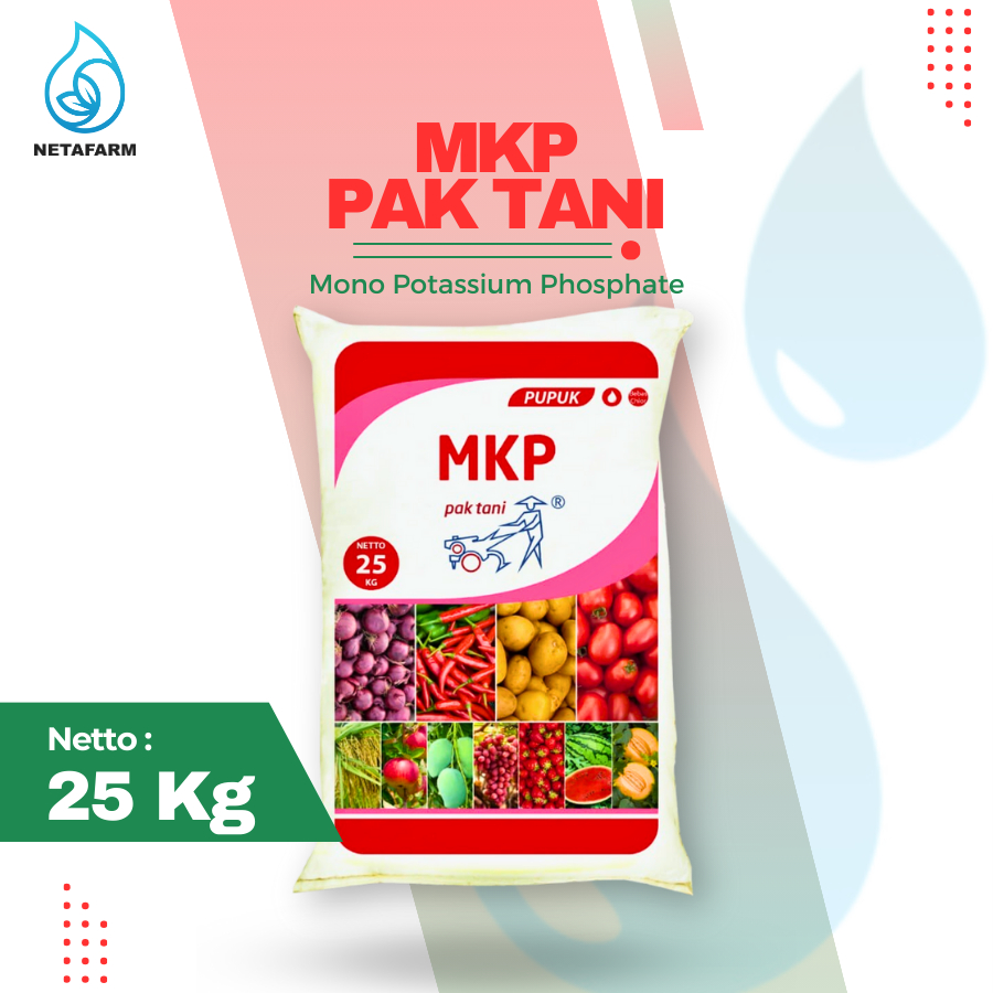 Pupuk MKP PAK TANI pupuk tanaman sayur bunga buah Kemasan karung 25kg