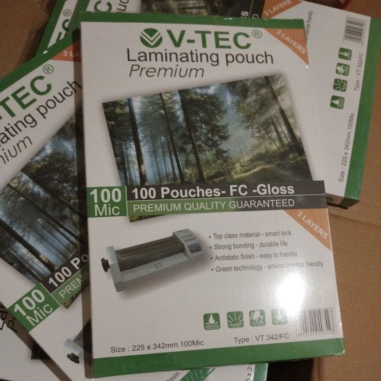 

KODE R2Z3 PLASTIK LAMINATING V TEC A4 F4 A3