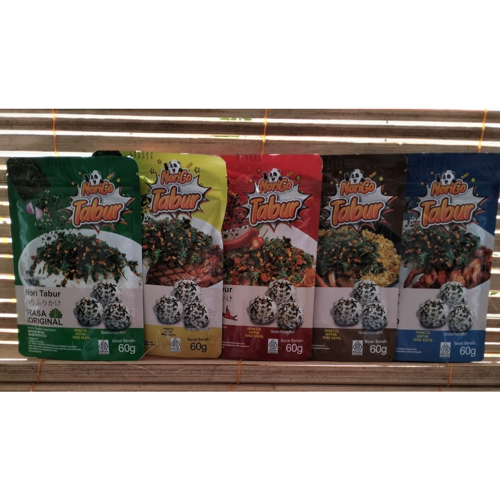 

JAVA Nori Tabur Original 6 gram Pouch Halal MUI