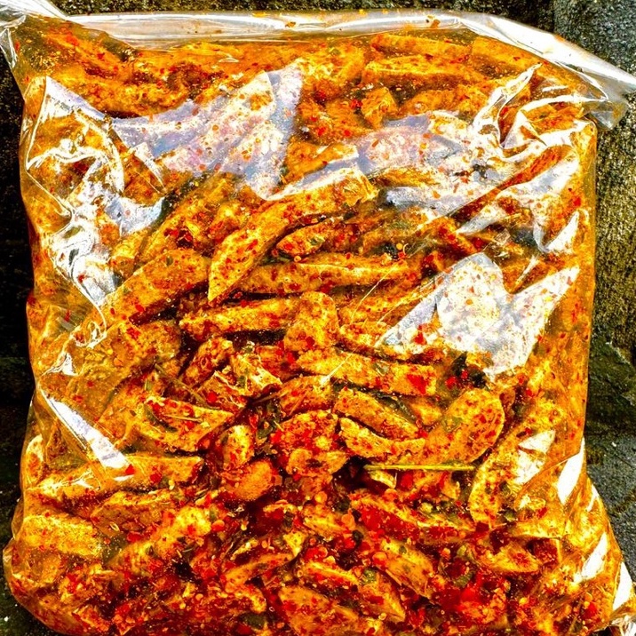 

BASRENG 1KG PEDAS DAUN JERUK RENYAH BUMBU MELIMPAH