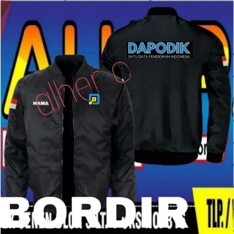 jaket bordir dapodik jaket dapodik jaket bomber dapodik jaket operator dapodik jaket bomber operator