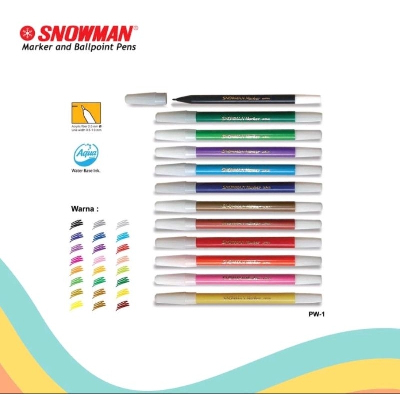 

SPIDOL KECIL 1 WARNA SNOWMAN