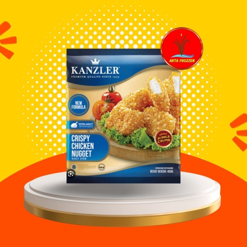 

KENZLER CRISPY CHIKEN NUGET 450gr