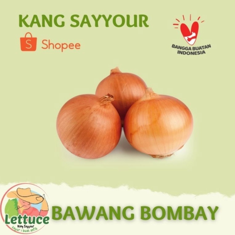

Bawang Bombay 1kg Bumbu Masakan Rempah Murah