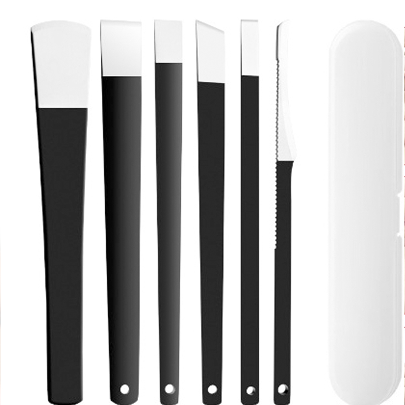 6pcs Pisau Kuku Cantengan / Manicure Pedicure Tools / Gunting Kutikula Pedicure Knife Tools