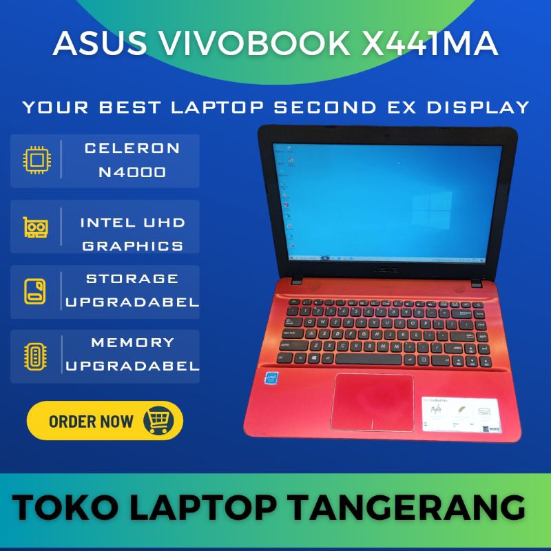 Laptop Asus X441Ma n4000 4Gb 500Gb