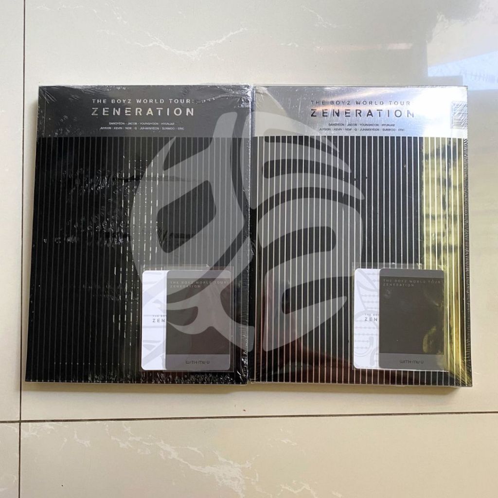 [READY] THE BOYZ 2nd World Tour Zeneration DVD / QR Version Full Set Sealed Official + POB Withmuu