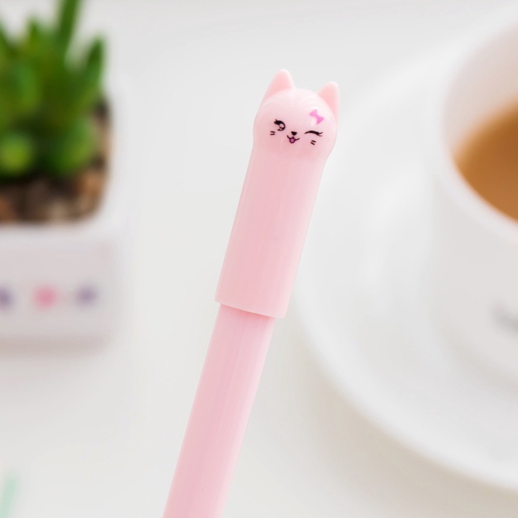 

[Shopingbpn] Pen ins Korea Stationery Cute Gel Pen 0.5mm Black Signature Pen [Oumi Recommended ]
