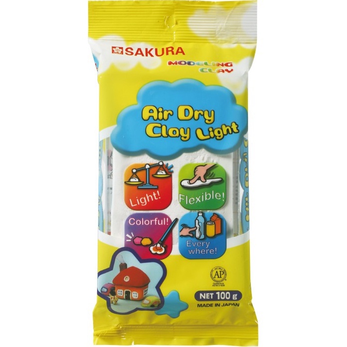 

ART C58G SAKURA CLAY LIGHT WEIGHT PUTIH