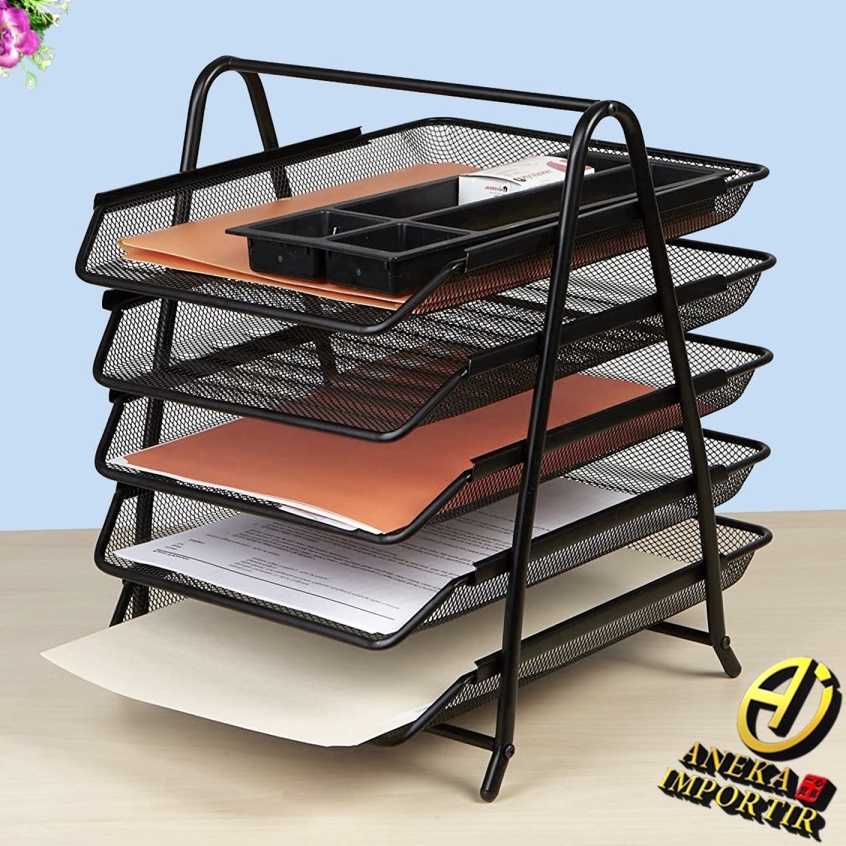 

ART U77J Rak Kertas Dokumen Surat 5 Susun Paper Document Letter Tray Tier