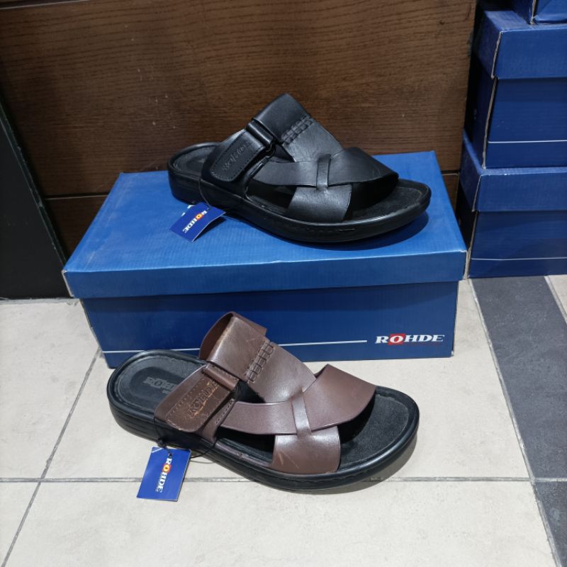 Sandal Selop kulit rohde men shoes
