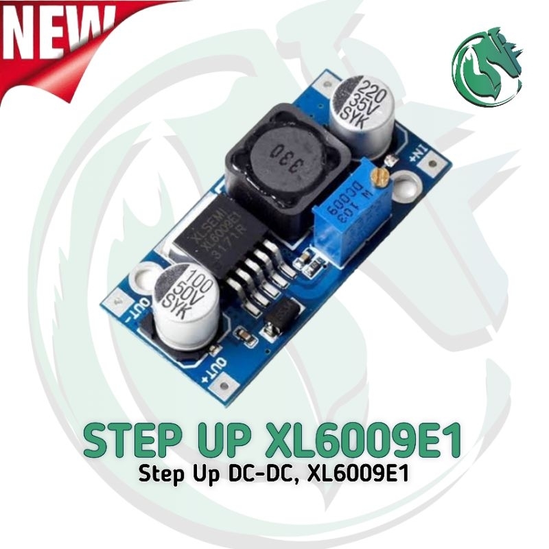 Step Up Module Adjustable XL6009 XL6009E1 DC ke DC Converter Power Supply