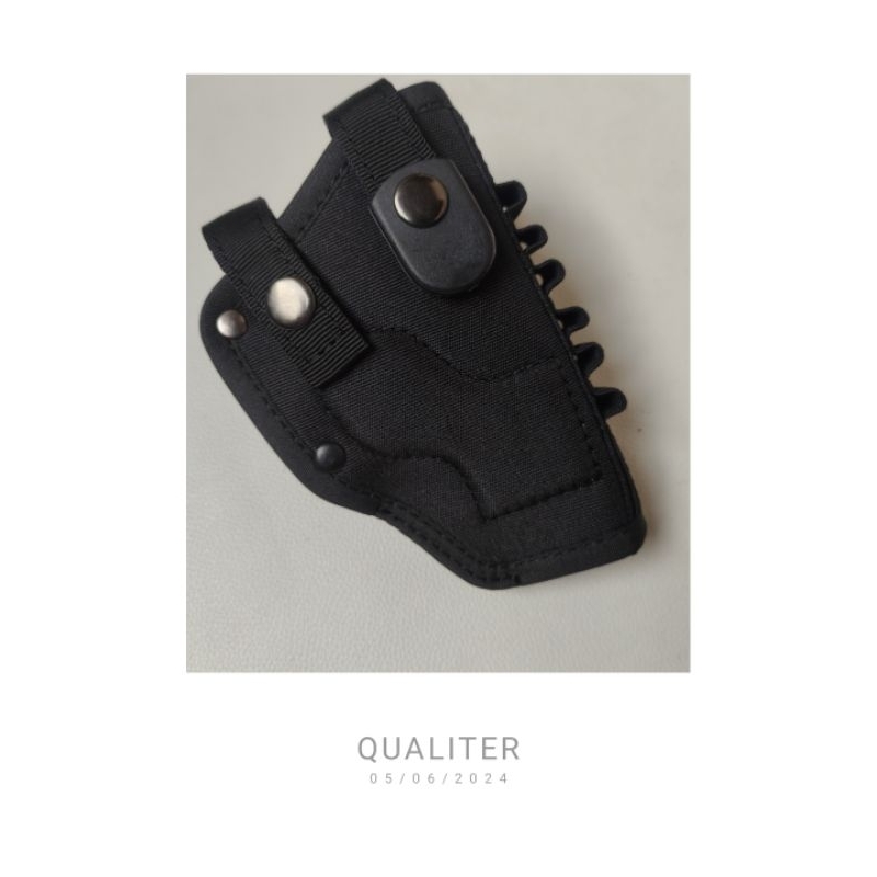 sarung pistol hitam revolver snw Coll
