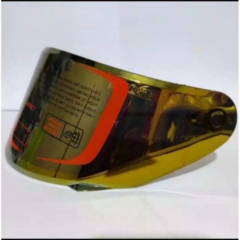 Flat visor NHK rx9 / kaca helm NHK flat RX 9 iridium silver iridium blue