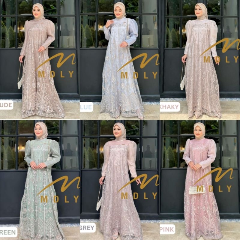 Gamis MDLY Tsavira Dress ORIGINAL 0605