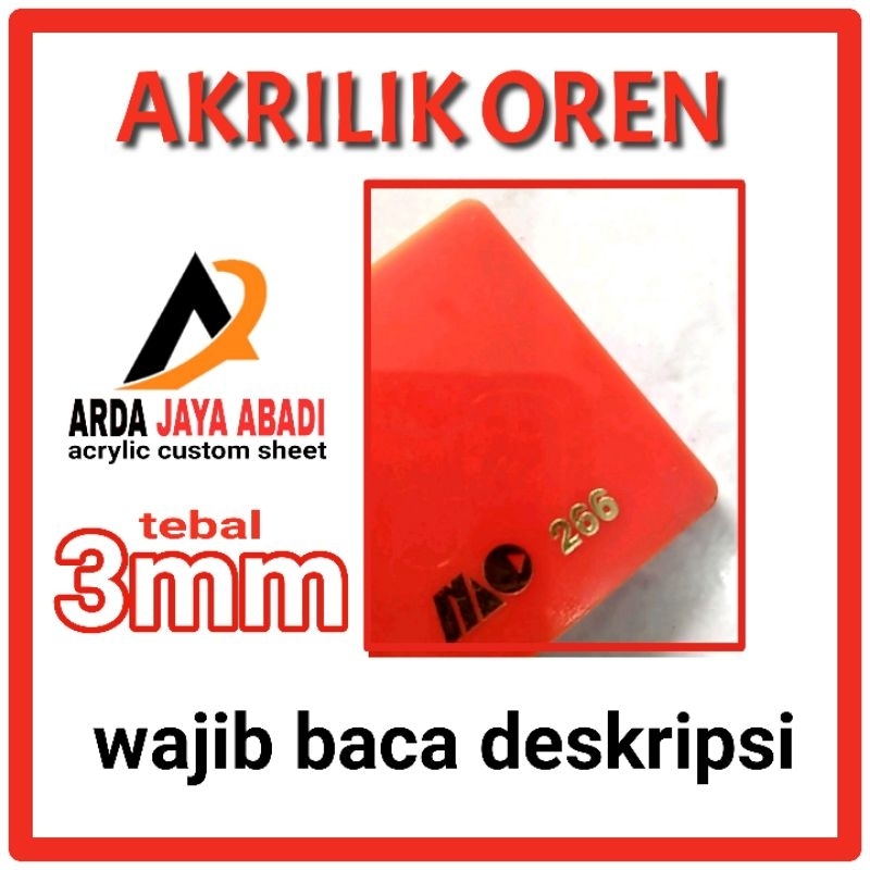 

Akrilik 3mm oren akrilik custom size/acrylic orange/akrilik oren lembaran bebas ukuran