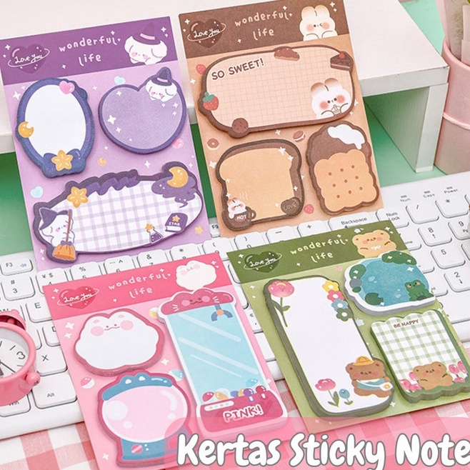 

Diskon Meriah Sticky Note Kertas Memo Pad Penanda Pembatas Buku ST71