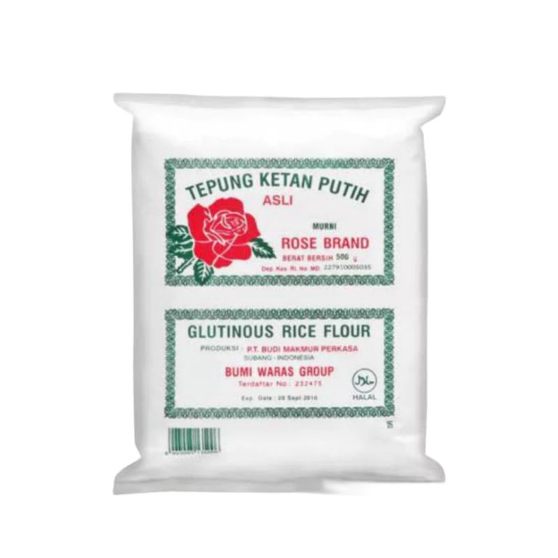 

tepung ketan putih rose brand 500g tepung ketan rose brand 500g