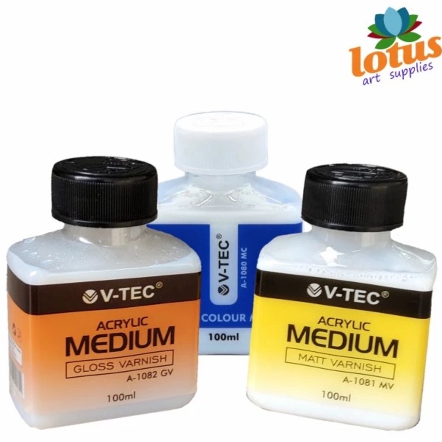 

Best Deals VTEC Acrylic Medium Varnish Gloss Matte 1ml