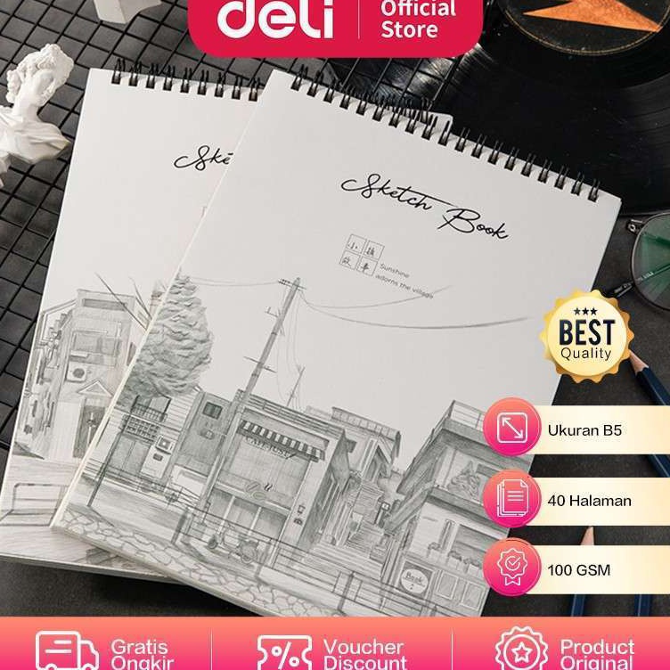 

Penjualan Murah Deli Buku Gambar Sketsa Size A4 B5 Vertikal 4 halaman 7362x