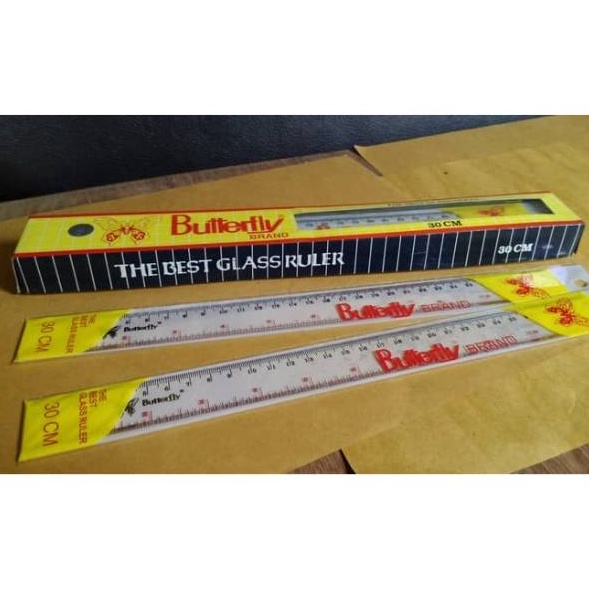 

Pasti Sampai 1 lusin penggaris 3 cm butterfly