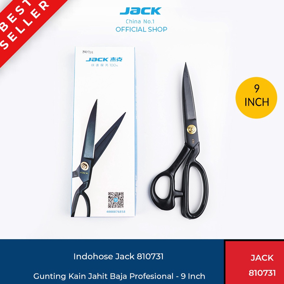

Super Diskon Jack 81731 Gunting Kain Jahit Baja Profesional 9 Inch