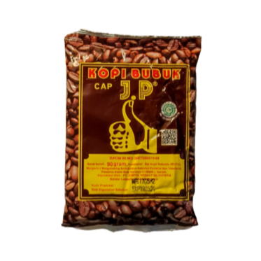 

Kopi Bubuk Cap JP Asli Lampung (45 gr)