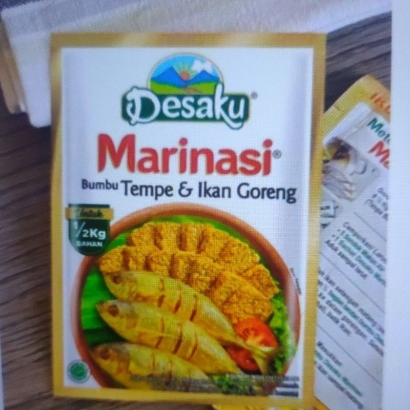 

desaku bumbu Marinasi tempe & ikan goreng 15gr (12 sachet )