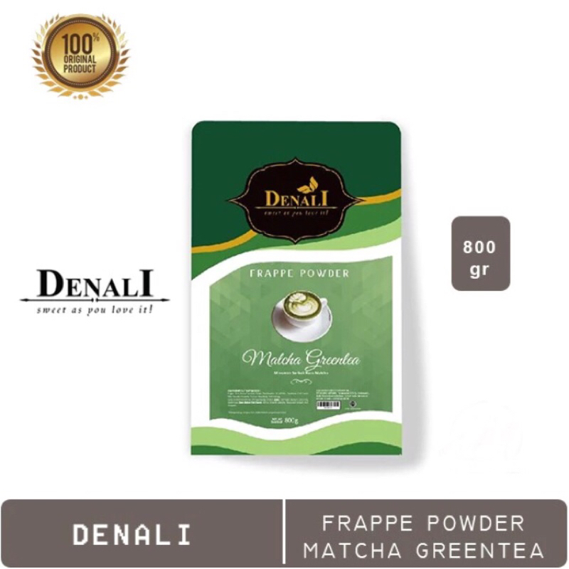 

POWDER DENALI MATCHA GRENTEA 800grm