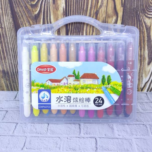 

ART P63F Crayon 24 warna GRASP mata SEDANG