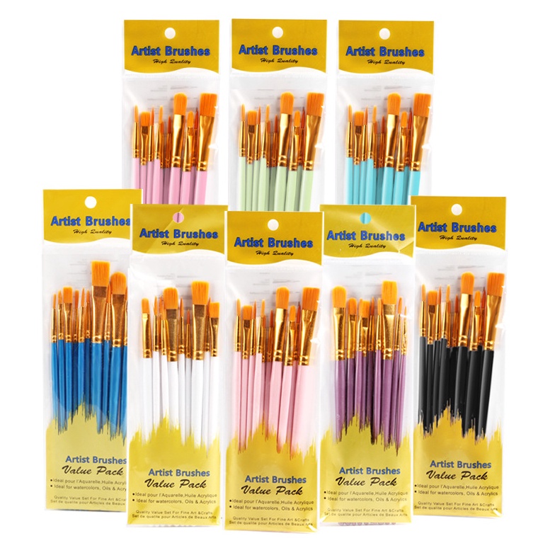 

KODE I4O3 olla 5PCS155 SET 1PCS KUAS LUKIS SET KUAS MELUKIS CAT AIR ACRYLYC DLL PAINTING BRUSH BS