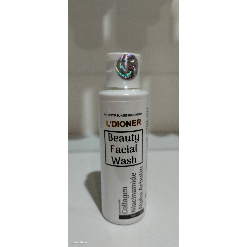 Kemasan Baru Facial Wash  Sabun Cuci Muka BPOM Ldioner