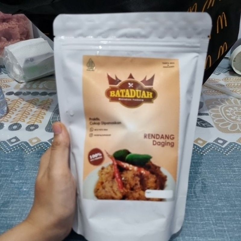 

Rendang Daging Khas Padang By Bataduah